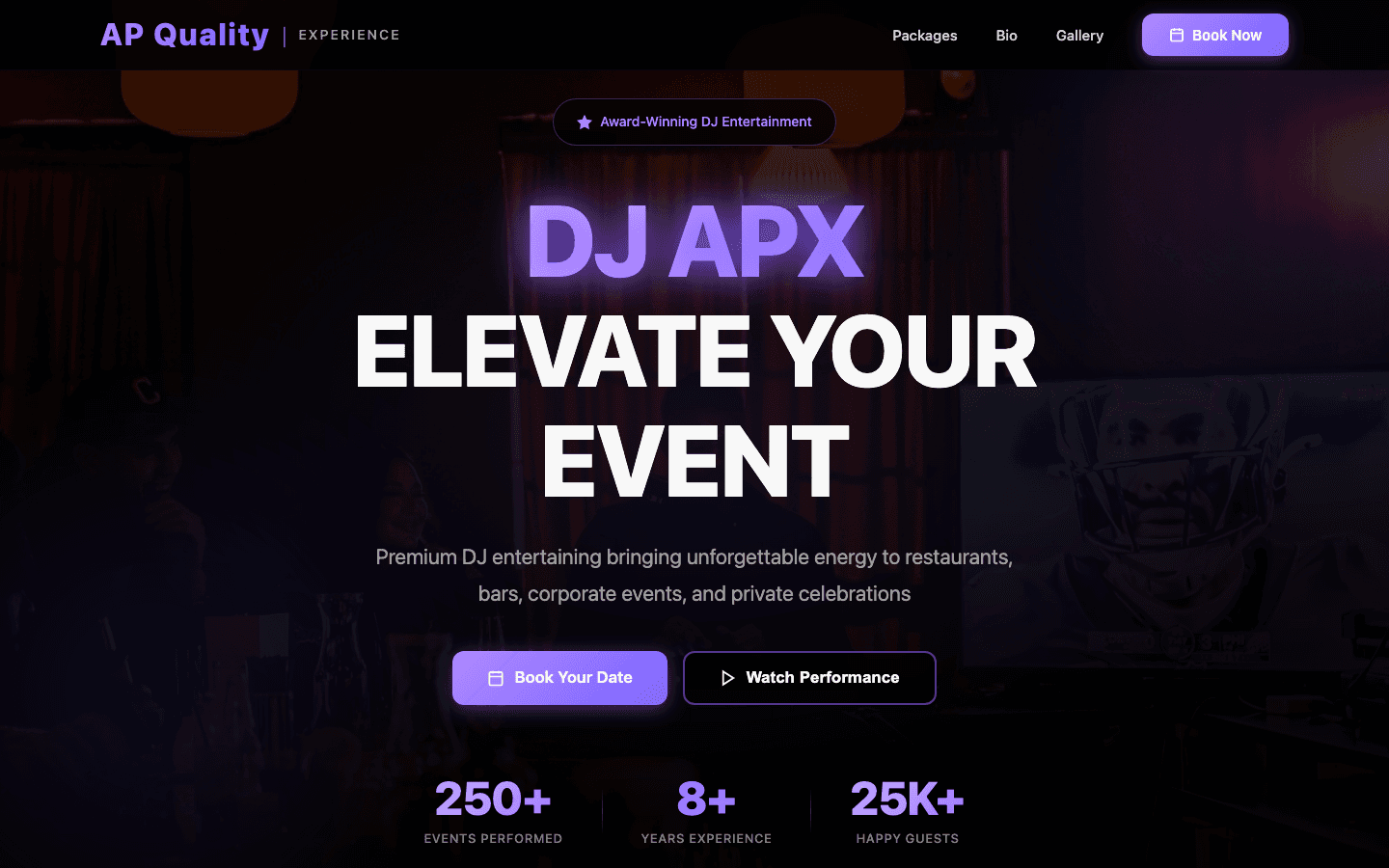 AP Quality Experience website